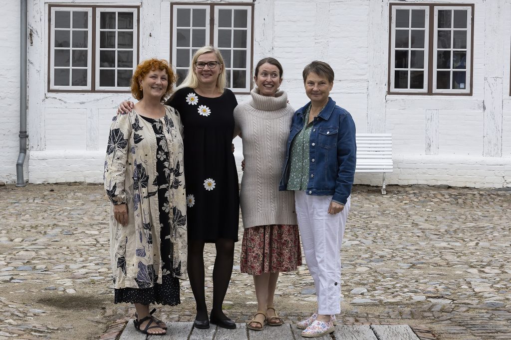 Fire forkvinder på Fortællefestival 2023 Nørre Vosborg