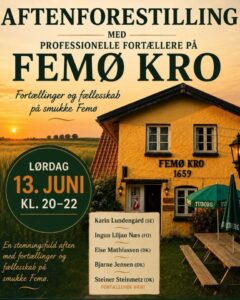 13.6 Femø - Aftenfortællinger på Femø Kro. Femø Fortællefestival 22