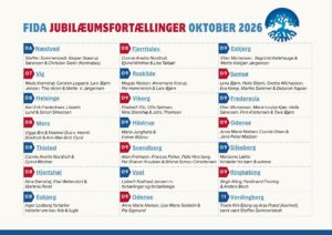 Landsdækkende fejring af FIDA's 15 års jubilæum 2